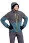 Icepeak vīriešu slēpošanas jaka FALAISE, jūras zaļa-tumši pelēka cena un informācija | Vīriešu slēpošanas apģērbs | 220.lv