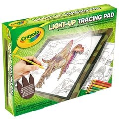 Crayola Dinosaur maxi gaismas tāfele цена и информация | Игрушки для мальчиков | 220.lv