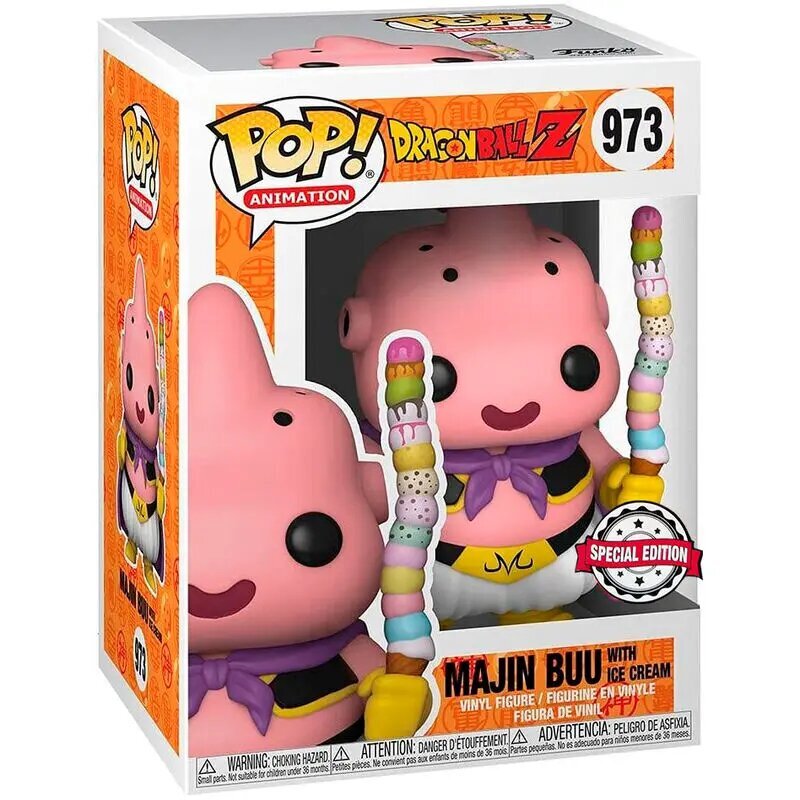 Uzstādīt figūru POP & Tee Dragon Ball Z Majin Buu Exclusive цена и информация | Rotaļlietas zēniem | 220.lv