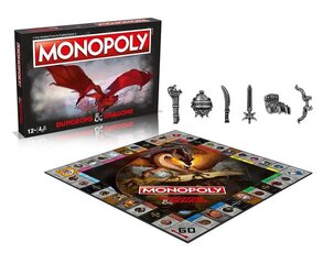 Galda spēle Monopoly - Dungeons Dragons (angļu valodā) (WM02022-EN1) cena un informācija | Galda spēles | 220.lv