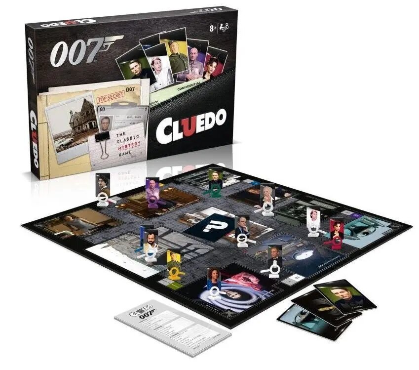 Cluedo: 007 James Bond (Angļu valoda) (WM01312-EN1) цена и информация | Galda spēles | 220.lv