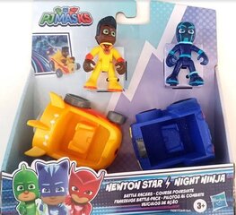 Hasbro PJ Maskas: Newton Star Night Ninja kaujas braucēji (F4587) cena un informācija | Rotaļlietas zēniem | 220.lv