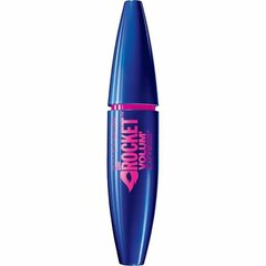 Skropstu tuša Maybelline The Rocket Volum' Express Melns 9,5 ml cena un informācija | Acu ēnas, skropstu tušas, zīmuļi, serumi | 220.lv