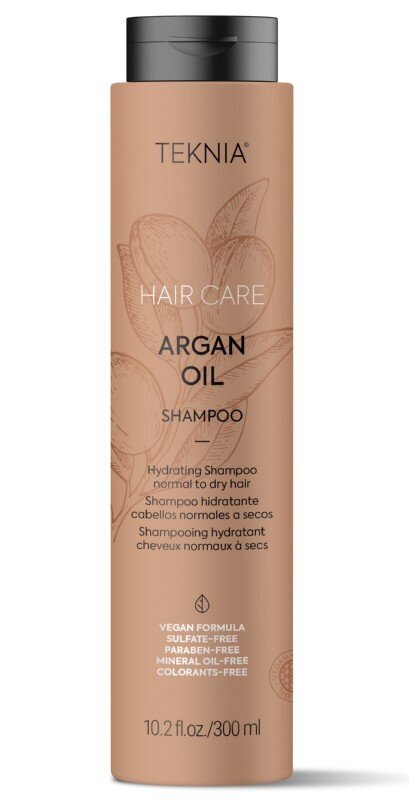 Šampūns Lakmé Teknia Hair Care Argan Oil (300 ml) цена и информация | Šampūni | 220.lv