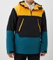 Icepeak vīriešu slēpošanas jaka CHARLTON, jūras zaļa-melna cena un informācija | Vīriešu slēpošanas apģērbs | 220.lv