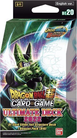 Spēļu kārtis DragonBall Super Card Game Unison Warrior Series Ultimate Deck 2022, ENG цена и информация | Galda spēles | 220.lv