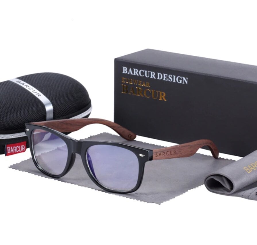 Augstas kvalitātes polarizētās brilles darbam ar datoru Barcur цена и информация | Brilles | 220.lv