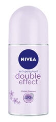 Nivea Double Effect Ball dezodorants sievietēm 50 ml, 6 iepakojuma komplekts cena un informācija | Dezodoranti | 220.lv