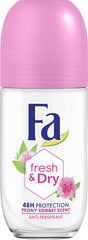 FA BALL Deodorant Fresh & Dy Dy Pink Sorbert 50 мл, 3 упаковочного набора цена и информация | Дезодоранты | 220.lv