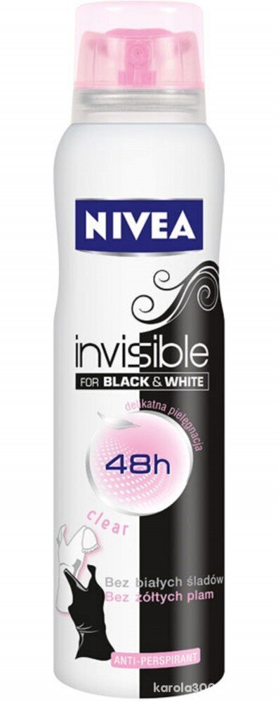 Nivea B & W Clear izsmidzināms dezodorants sievietēm, 250 ml, 6 iepakojuma komplekts cena un informācija | Dezodoranti | 220.lv