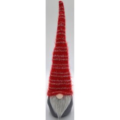 Эльф с длинной красной шляпой и светящимся носом цена и информация | Рождественские украшения | 220.lv