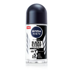 Nivea Men B & W Power Ball dezodorants vīriešiem, 50 ml, 6 iepakojuma komplekts cena un informācija | Dezodoranti | 220.lv