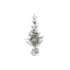 Новогодняя ёлка DKD Home Decor, чёраяй/белая/зеленая, 30 x 30 x 66 см цена и информация | Рождественские украшения | 220.lv