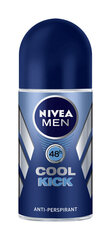 Nivea Men Cool Kick dezodorants vīriešiem, 50 ml, 6 iepakojuma komplekts cena un informācija | Dezodoranti | 220.lv