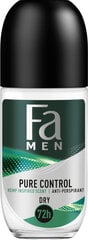 FA Men Pure Control Ball Deodorant 50 мл, 3 набора упаковки цена и информация | Дезодоранты | 220.lv