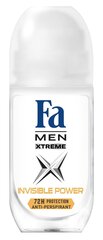 FA Men Xtreme Invisible Ballendezot, 50 мл, 6 набор упаковки цена и информация | Дезодоранты | 220.lv