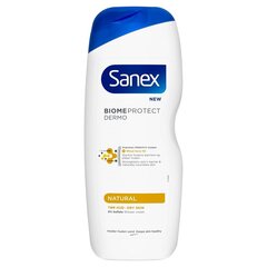 Sanex BiomeProtect Natural dušas želeja, 500 ml, 6 iepakojuma komplekts cena un informācija | Dušas želejas, eļļas | 220.lv