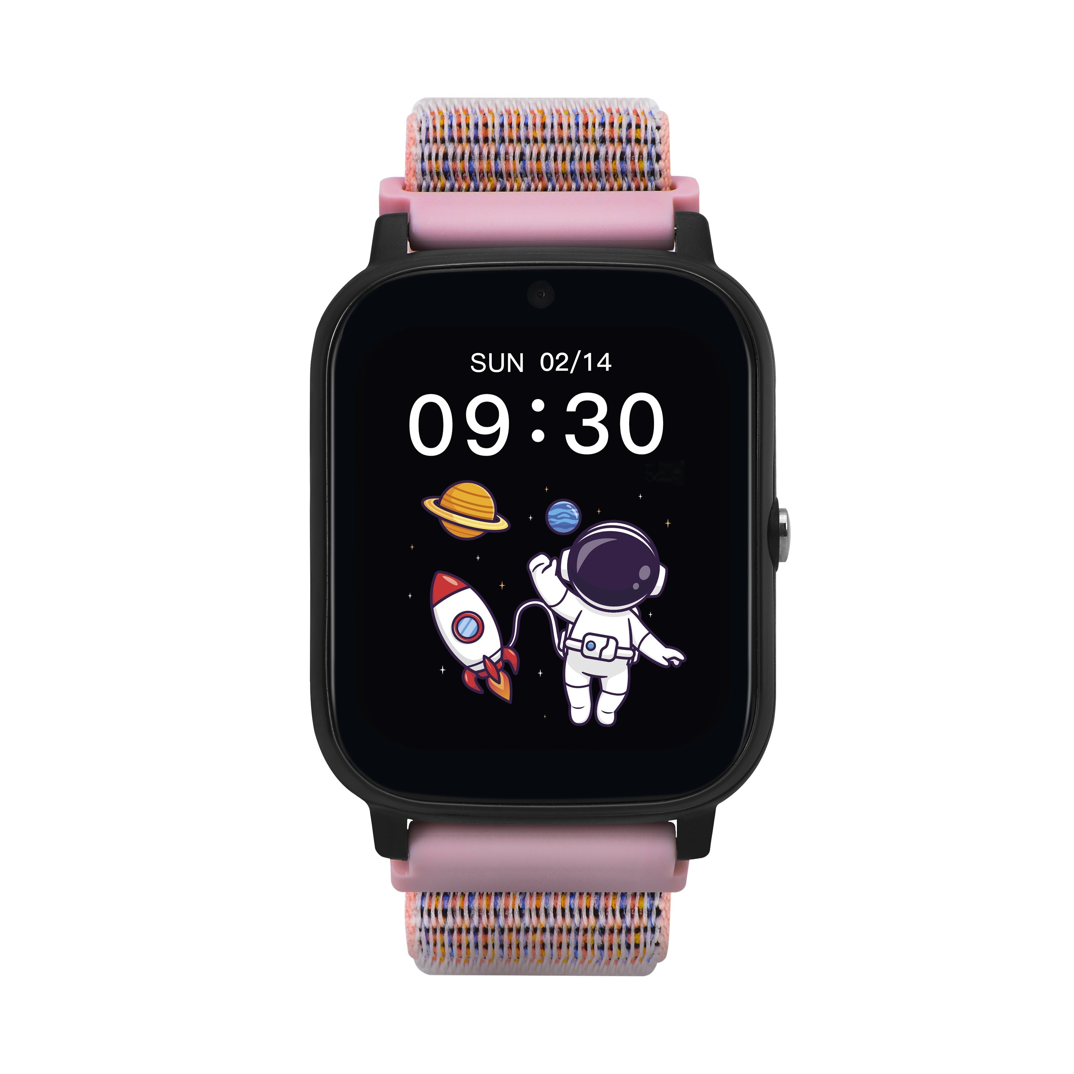 Смарт-часы Garett Smartwatch Kids Tech 4G Pink velcro Умные часы цена |  220.lv