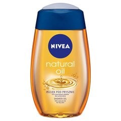 Nivea Natural Oil mazgāšanas eļļa, 200 ml, 6 iepakojumi cena un informācija | Dušas želejas, eļļas | 220.lv