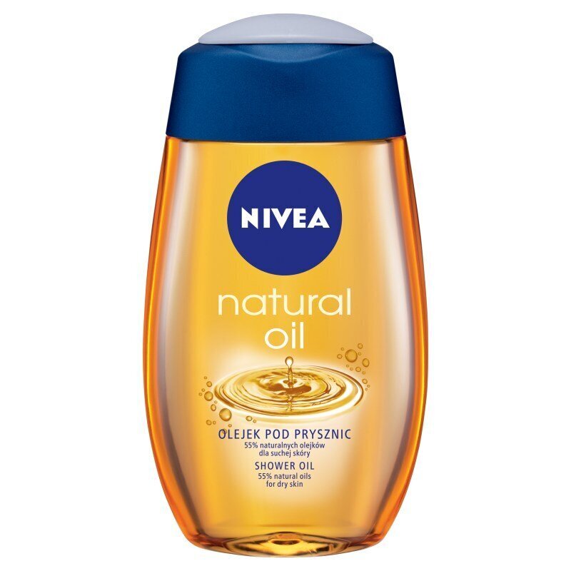 Nivea Natural Oil mazgāšanas eļļa, 200 ml, 6 iepakojumi цена и информация | Dušas želejas, eļļas | 220.lv