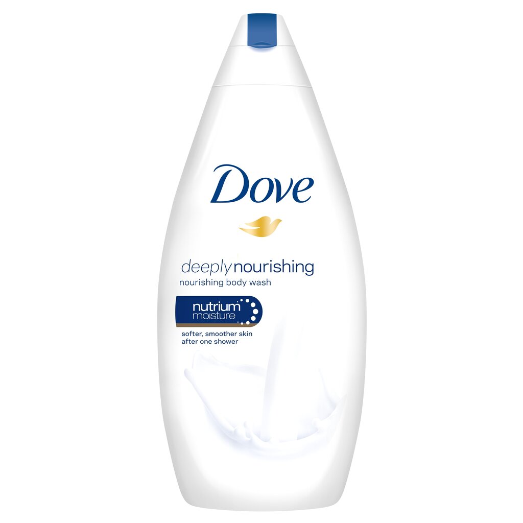 Dove Deeply Nourishing dušas želeja, 500 ml, 6 iepakojuma iepakojuma cena un informācija | Dušas želejas, eļļas | 220.lv