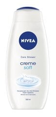 Nivea Creme Soft dušas želeja, 500 ml, 6 iepakojuma komplekts cena un informācija | Dušas želejas, eļļas | 220.lv