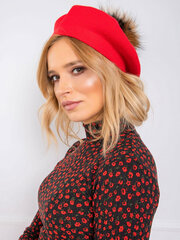 Cepurīte, sarkana цена и информация | Женские шапки | 220.lv