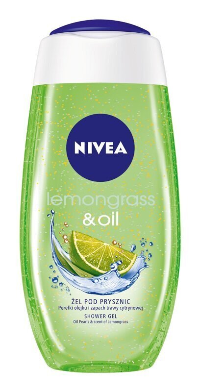 Nivea Lemon &Oil dušas želeja, 500 ml, 6 iepakojuma komplekts cena un informācija | Dušas želejas, eļļas | 220.lv