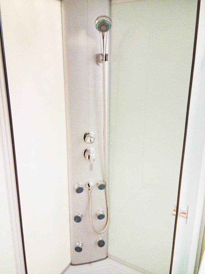 Masāžas dušas kabīne R8606 cena un informācija | Dušas kabīnes | 220.lv