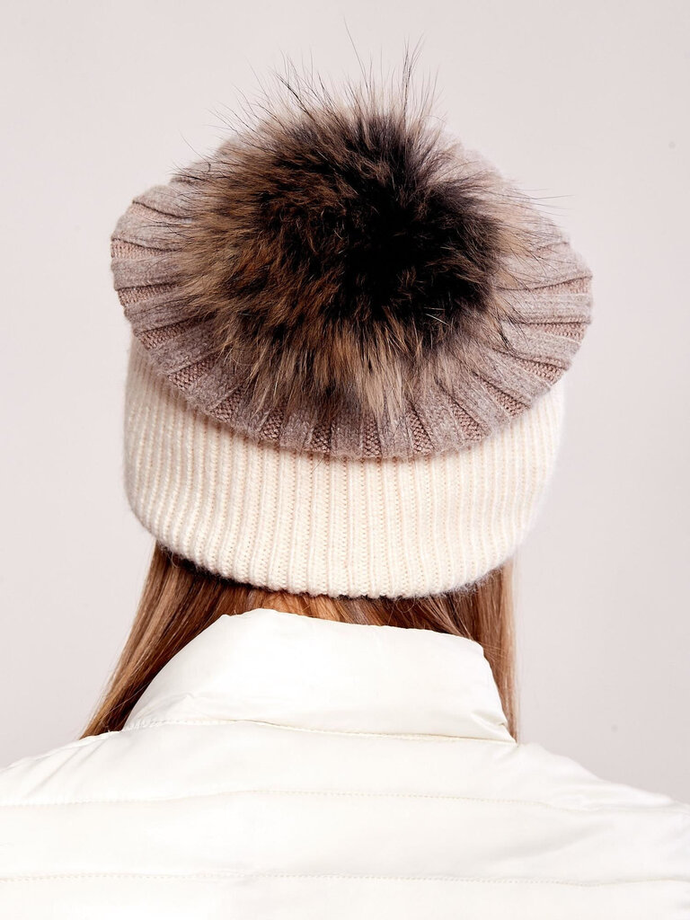 Cepurīte, gaiši brūna cena un informācija | Sieviešu cepures | 220.lv
