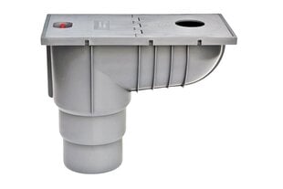 Вертикальный коллектор дождевой воды, серого цвета, вход 50-125мм цена и информация | Водосточные системы | 220.lv