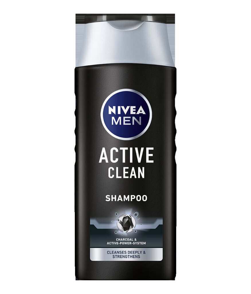 Nivea Men Active Clean Men's šampūns, 250 ml, 6 iepakojuma komplekts цена и информация | Šampūni | 220.lv