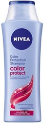 Nivea Color Protect šampūns krāsotiem matiem, 250 ml, 6 iepakojuma komplekts cena un informācija | Šampūni | 220.lv