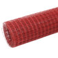 vidaXL stiepļu žogs, tērauds ar PVC pārklājumu, 10x1,5 m, sarkans цена и информация | Žogi un piederumi | 220.lv
