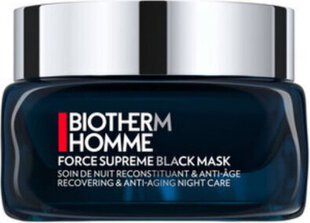 Pretnovecošanas nakts krēms Biotherm Homme Force Supreme 50 ml cena un informācija | Sejas maskas, acu maskas | 220.lv