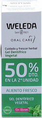 Зубная паста Свежее дыхание Weleda Oral Care 2 x 75 ml цена и информация | Зубные щетки, пасты | 220.lv