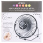 USB Ventilators Jet Lag, 18 cm, melns cena un informācija | Ventilatori | 220.lv