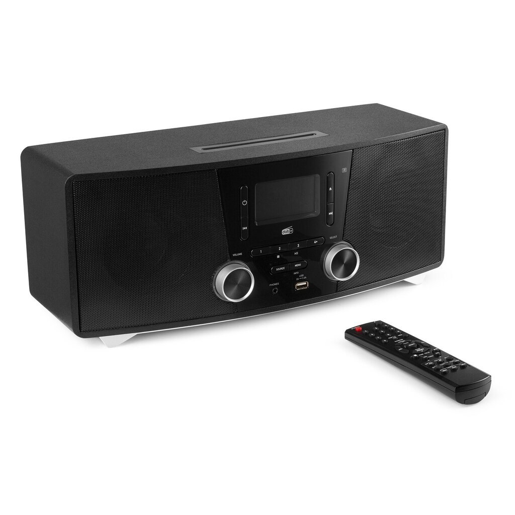 Audizio Cannes Stereo Radio ar DAB+ un CD cena un informācija | Mājas akustika, Sound Bar sistēmas | 220.lv