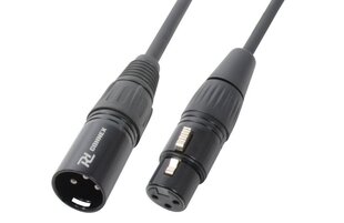 PD-Connex CX35-1 XLR F/M kabelis 1,5 m melns cena un informācija | Kabeļi un vadi | 220.lv