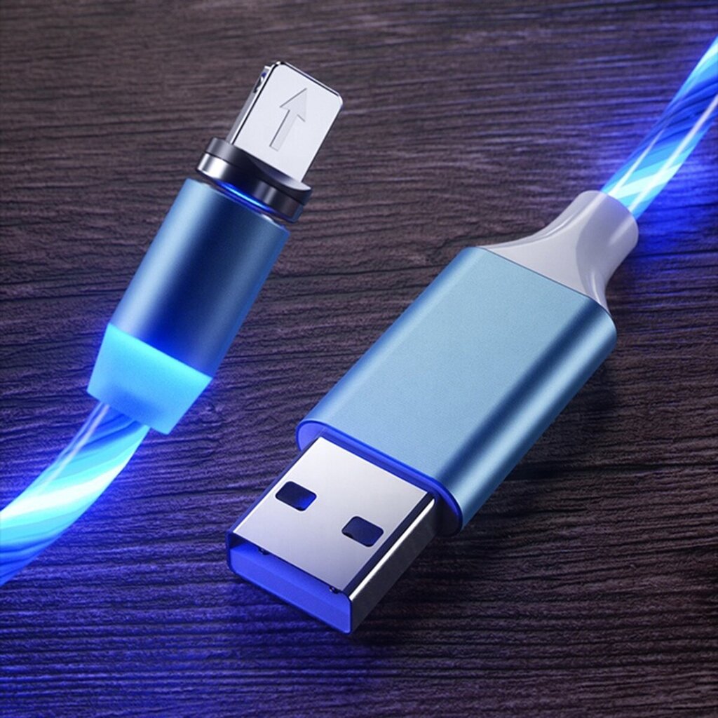 Magnētiskais USB kabelis 3 vienā цена и информация | Savienotājkabeļi | 220.lv