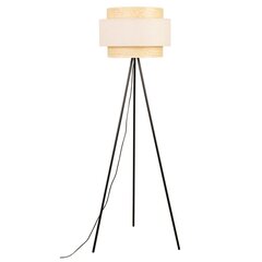 Grīdas lampa DKD Home Decor Poliesters Bambuss (50 x 50 x 163 cm) cena un informācija | Stāvlampas | 220.lv