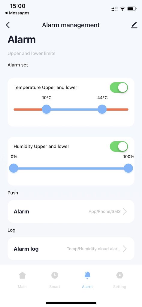 Temperatūras un mitruma sensors Tuya cena un informācija | Sensori | 220.lv