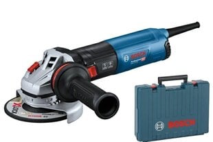 BOSCH leņķa slīpmašīna, 125 mm, 1400W GWS 14-125S cena un informācija | Slīpmašīnas | 220.lv