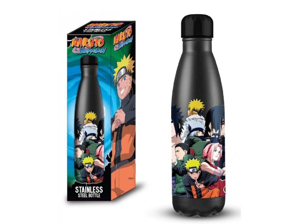 Naruto Shippuden dzeramā pudele 600ml cena un informācija | Ūdens pudeles | 220.lv