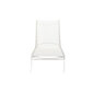 Sauļošanās krēsls DKD Home Decor guļus Balts PVC Alumīnijs (191 x 58 x 98 cm) cena un informācija | Sauļošanās krēsli | 220.lv
