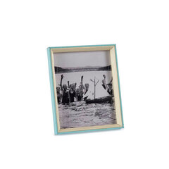 Foto rāmis Zils Gaiši brūns Stikls Koks MDF (3 x 27 x 22 cm) cena un informācija | Foto rāmji, foto albumi | 220.lv