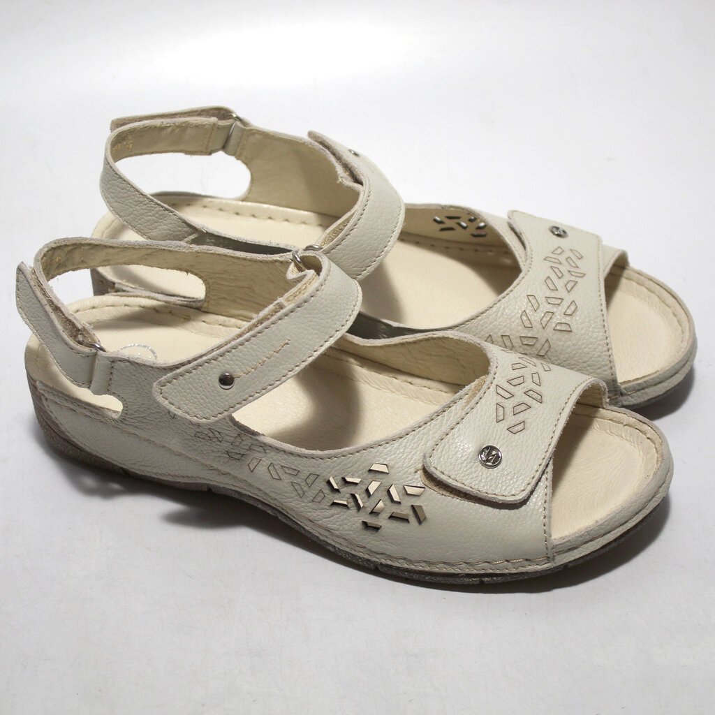 HELIOS komfort ādas sandales 247552 cena un informācija | Sieviešu sandales | 220.lv