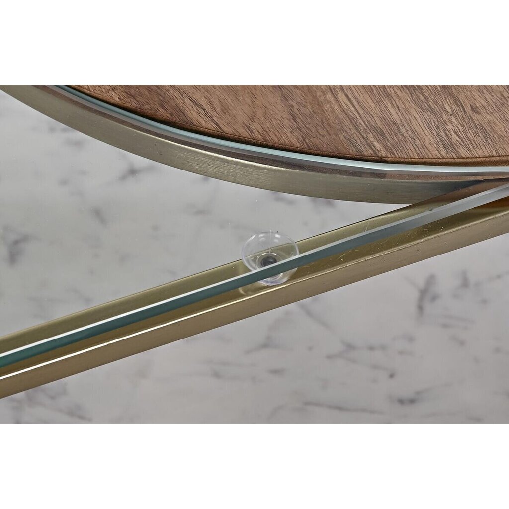 Centrālais galds DKD Home Decor Metāls Marmors Glamour (116 x 50 x 43 cm) цена и информация | Žurnālgaldiņi | 220.lv