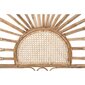 Gultas galvgalvis DKD Home Decor Dabisks Saulespuķe Rotangpalma Bambuss (100 x 4 x 90 cm) cena un informācija | Gultas | 220.lv