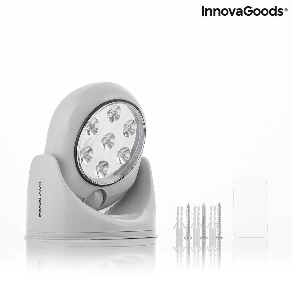 LED Lampa ar Kustību Sensoru Lumact 360º InnovaGoods cena un informācija | Iebūvējamās lampas, LED paneļi | 220.lv